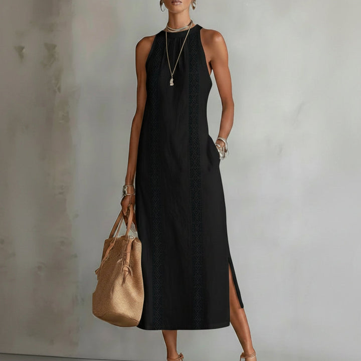 Linen Midi Dress
