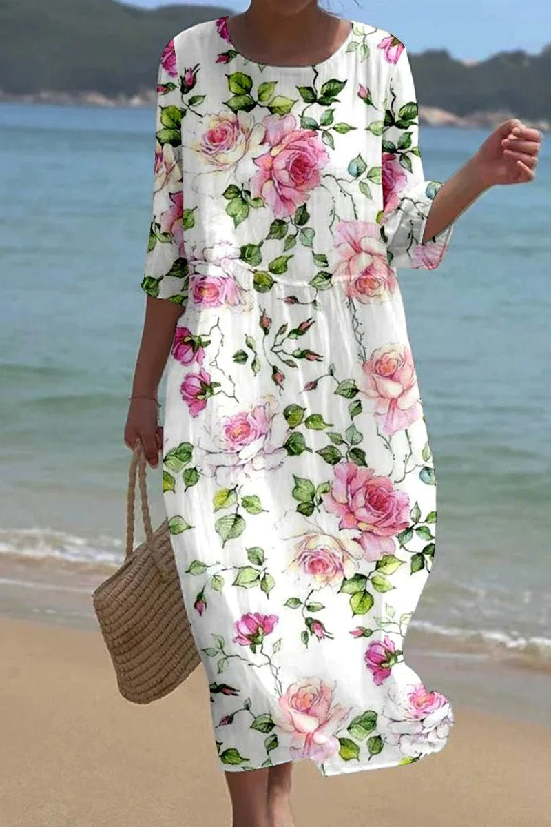 Floral Midi Dress
