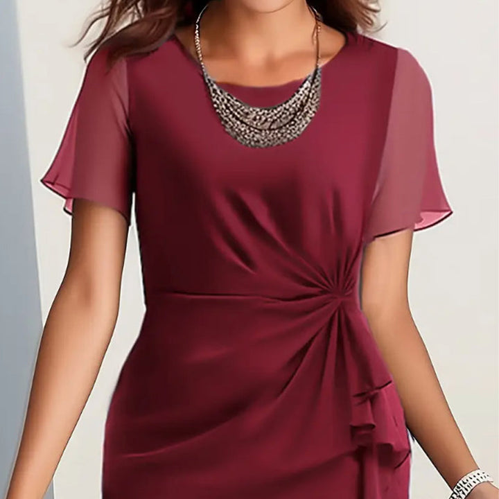 The Arletta Gathered-Waist Dress