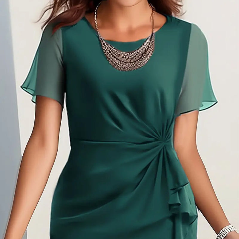The Arletta Gathered-Waist Dress